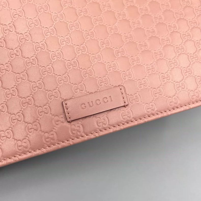Gucci Gucci Leather Crossbody Bag with Floral Design-yf Size ONE SIZE - 6 Thumbnail
