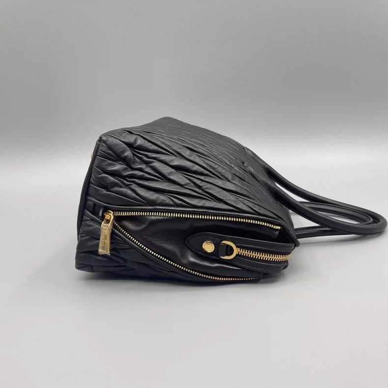 Miu Miu Miu Miu Pleated Handbag Crossbody Bag-yf Size ONE SIZE - 5 Thumbnail