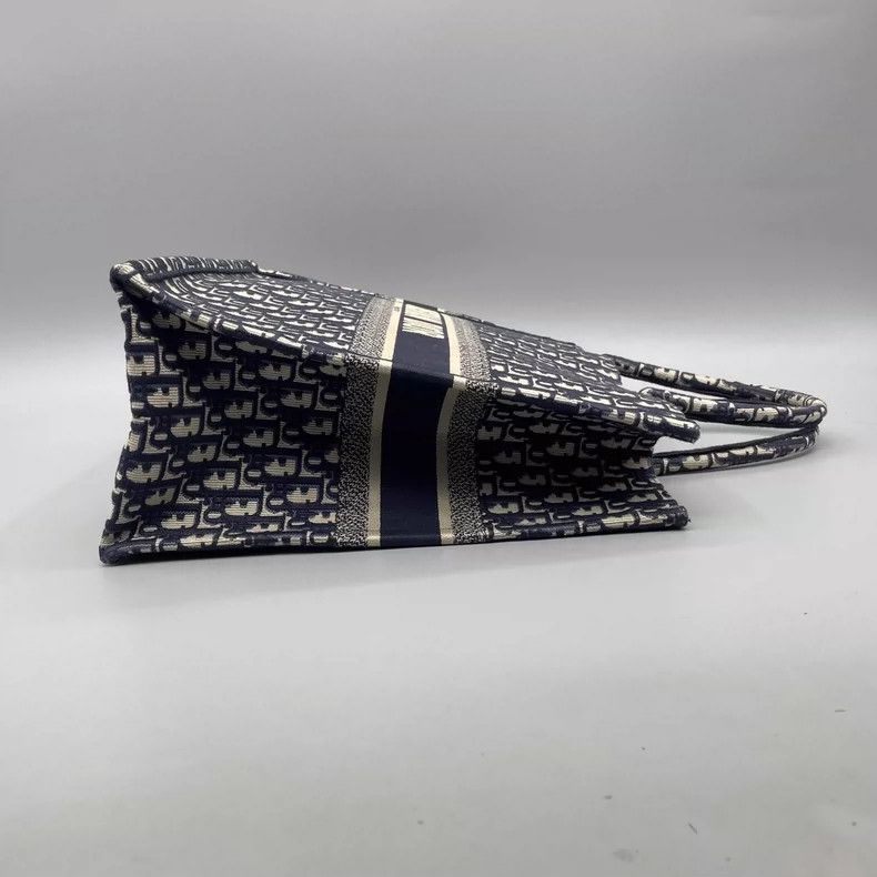 Dior Dior Canvas Embroidered Tote Bag Large Size-yf Size ONE SIZE - 5 Thumbnail