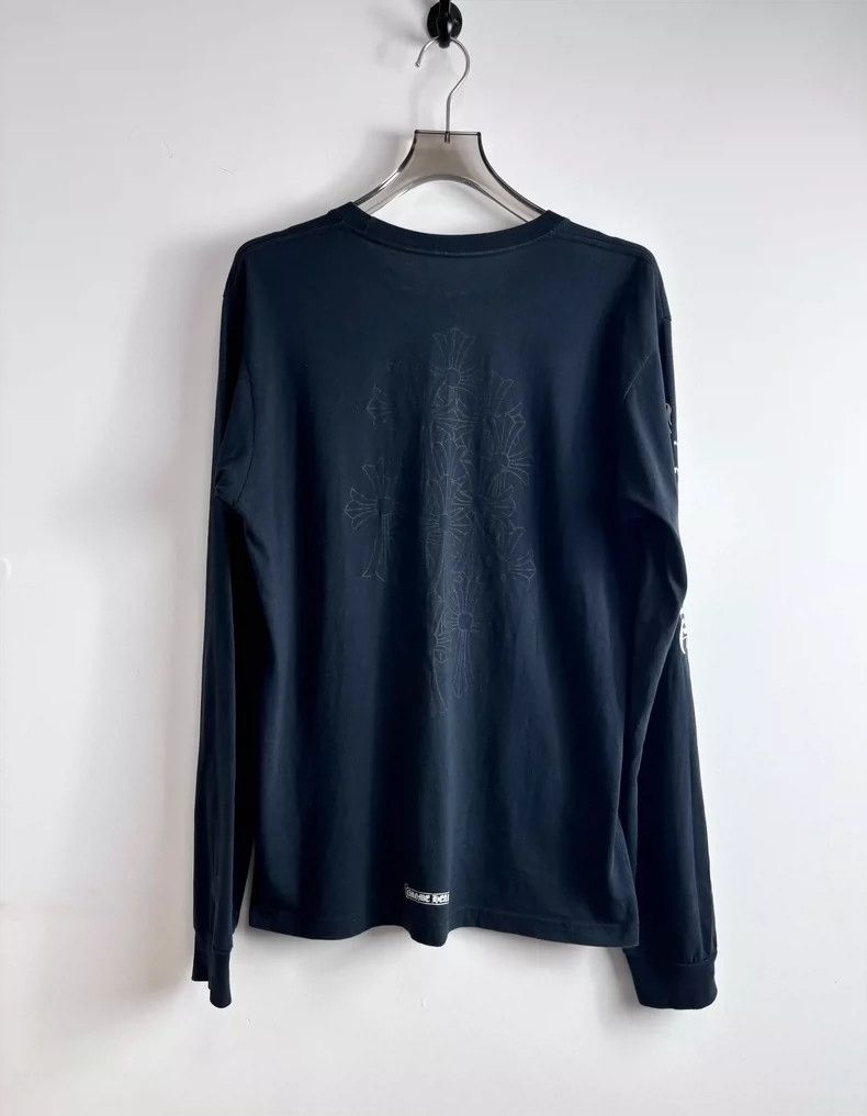 Chrome Hearts Chrome Hearts Black Long Sleeve T-Shirt-yf Size US L / EU 52-54 / 3 - 2 Thumbnail