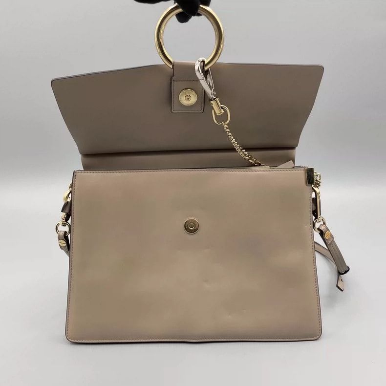 Chloe Chloe Faye Large Leather Crossbody Bag-yf Size ONE SIZE - 8 Thumbnail