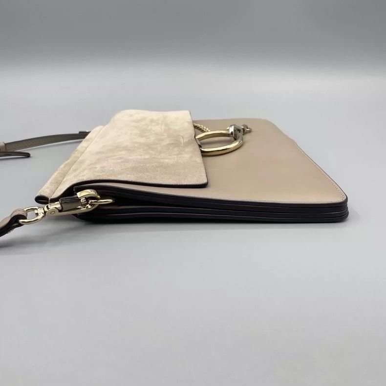 Chloe Chloe Faye Large Leather Crossbody Bag-yf Size ONE SIZE - 4 Thumbnail