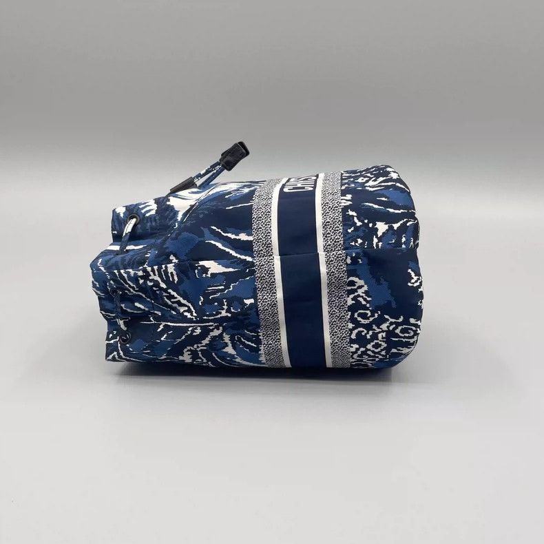 Dior Dior Zoo Print Drawstring Bucket Bag-yf Size ONE SIZE - 4 Thumbnail