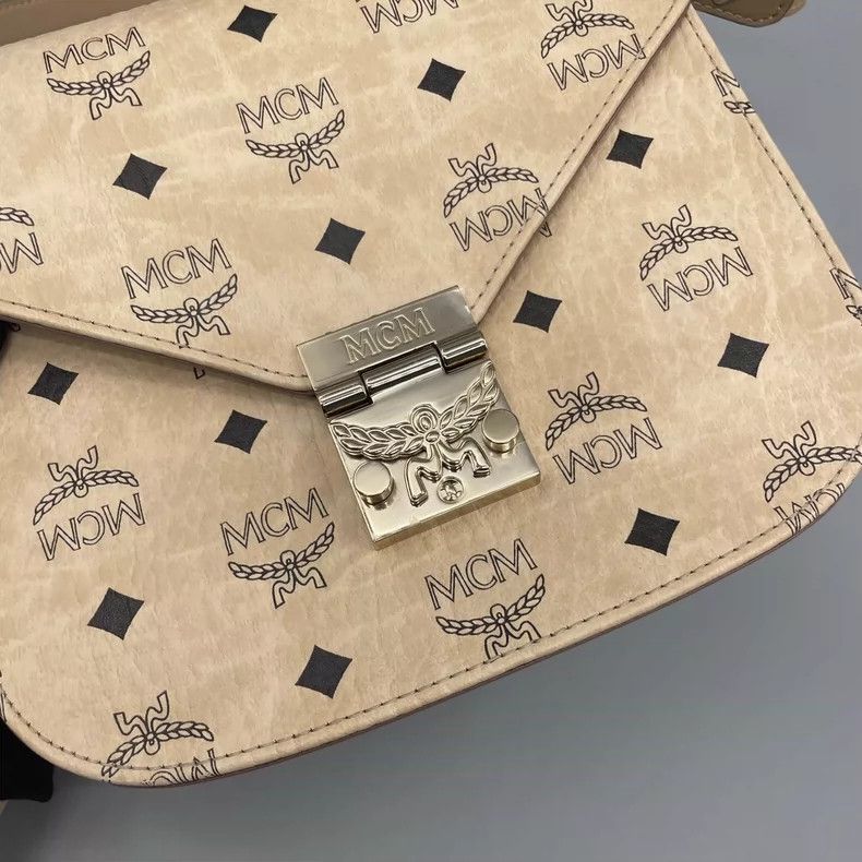 MCM MCM Classic Print Saddle Crossbody Bag-yf Size ONE SIZE - 6 Thumbnail