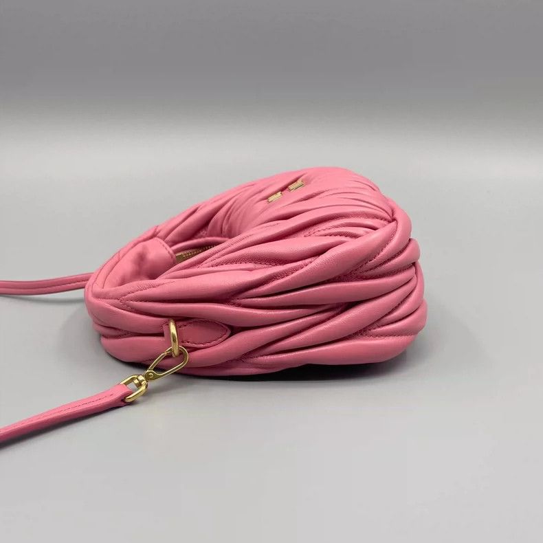 Miu Miu MiuMiu Hobo Mini Pleated Handbag-yf Size ONE SIZE - 4 Thumbnail