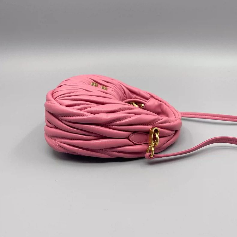 Miu Miu MiuMiu Hobo Mini Pleated Handbag-yf Size ONE SIZE - 5 Thumbnail
