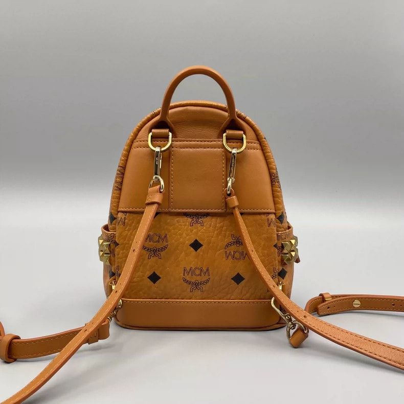 MCM MCM Classic Cognac Color Backpack-yf Size ONE SIZE - 2 Thumbnail
