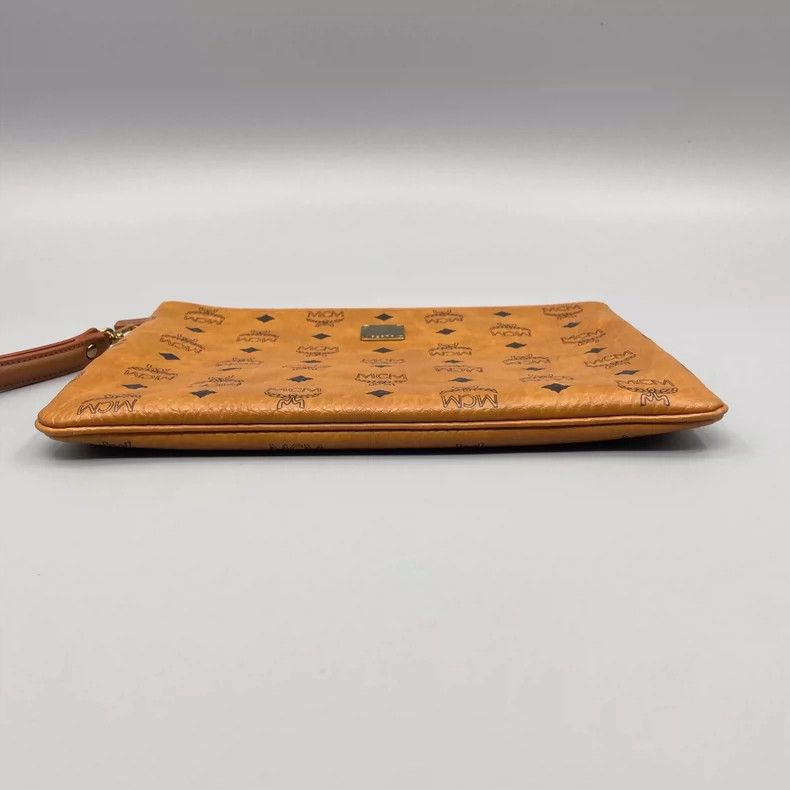 MCM MCM Classic Cognac Color Clutch Bag-yf Size ONE SIZE - 3 Thumbnail