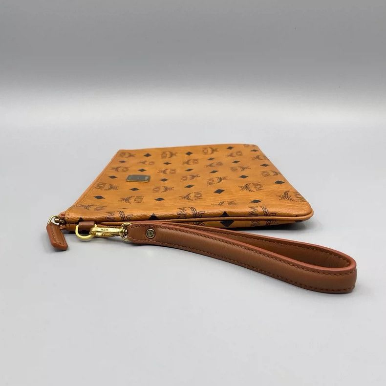 MCM MCM Classic Cognac Color Clutch Bag-yf Size ONE SIZE - 4 Thumbnail