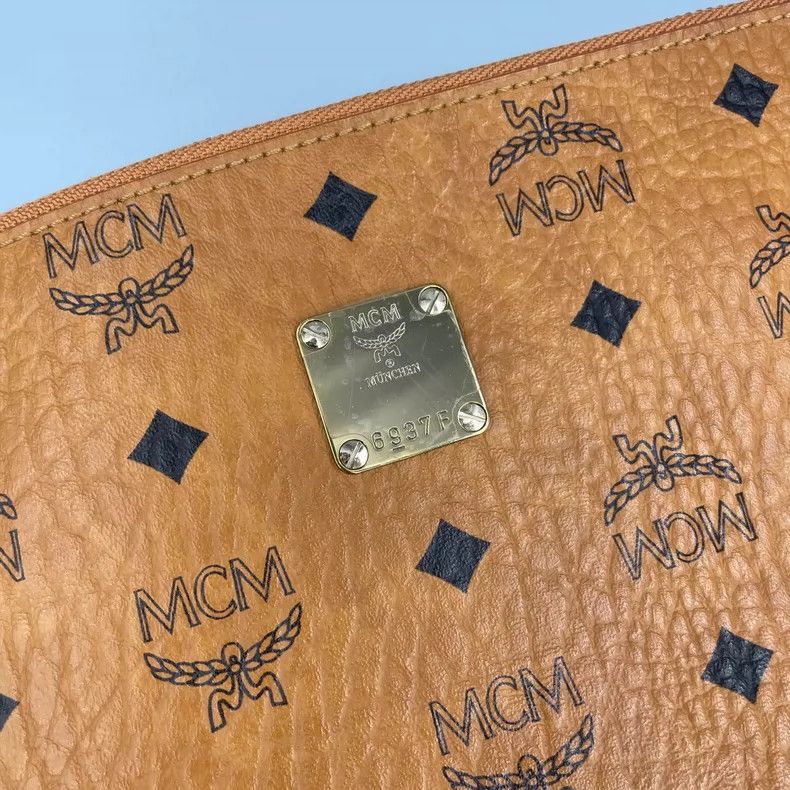 MCM MCM Classic Cognac Color Clutch Bag-yf Size ONE SIZE - 6 Thumbnail