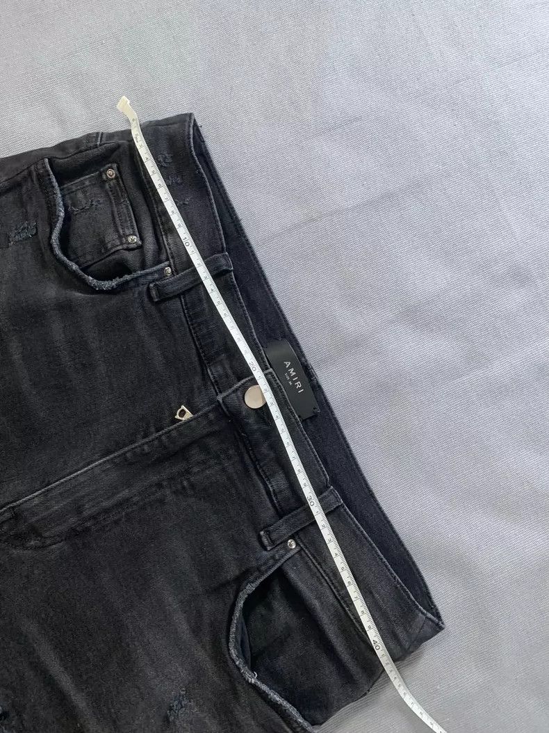 Amiri AMIRI Casual Denim Jeans with Floral Patchwork-yf Size US 36 / EU 52 - 8 Thumbnail