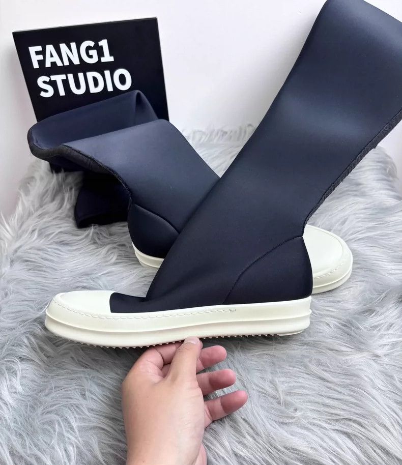 Rick Owens Drkshdw Rick Owens High Knee Goddess Boots Size 37-yf Size US 7.5 / EU 40-41 - 5 Thumbnail