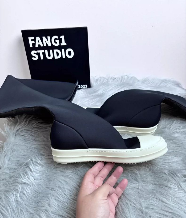 Rick Owens Drkshdw Rick Owens High Knee Goddess Boots Size 37-yf Size US 7.5 / EU 40-41 - 4 Thumbnail