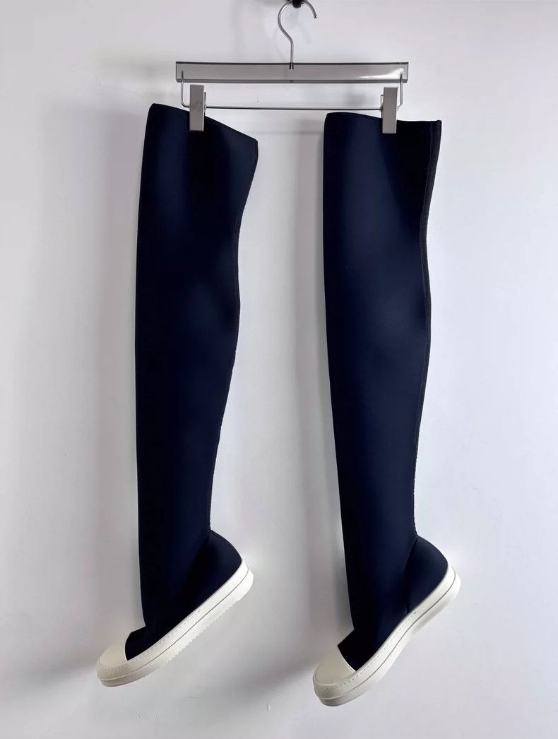 Rick Owens Drkshdw Rick Owens High Knee Goddess Boots Size 37-yf Size US 7.5 / EU 40-41 - 8 Thumbnail