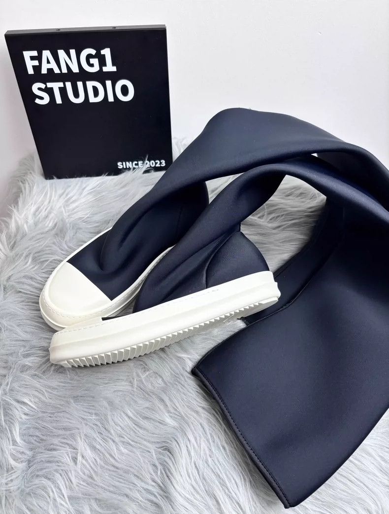 Rick Owens Drkshdw Rick Owens High Knee Goddess Boots Size 37-yf Size US 7.5 / EU 40-41 - 3 Thumbnail