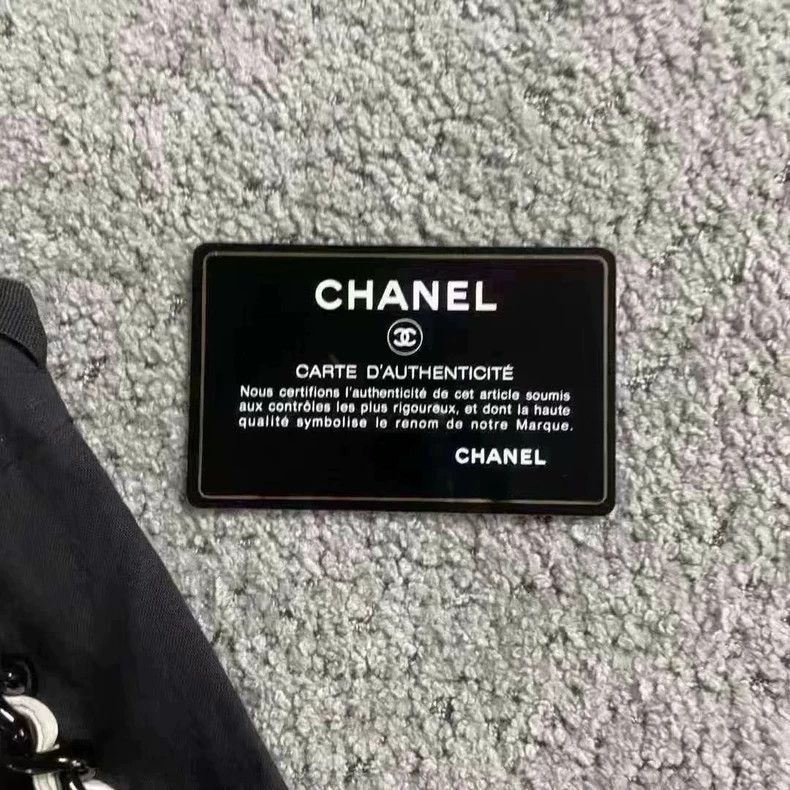 Chanel Chanel White Metal Logo Chain Phone Bag-yf Size ONE SIZE - 8 Thumbnail