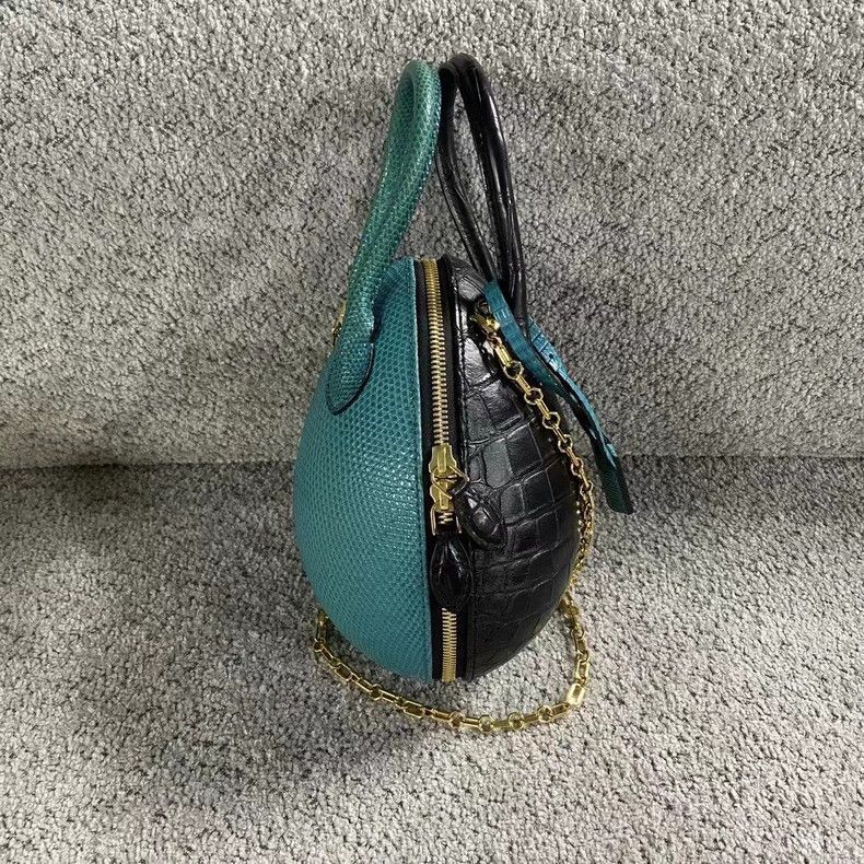 Louis Vuitton Louis Vuitton Crocodile Chain Bag-yf Size ONE SIZE - 3 Thumbnail