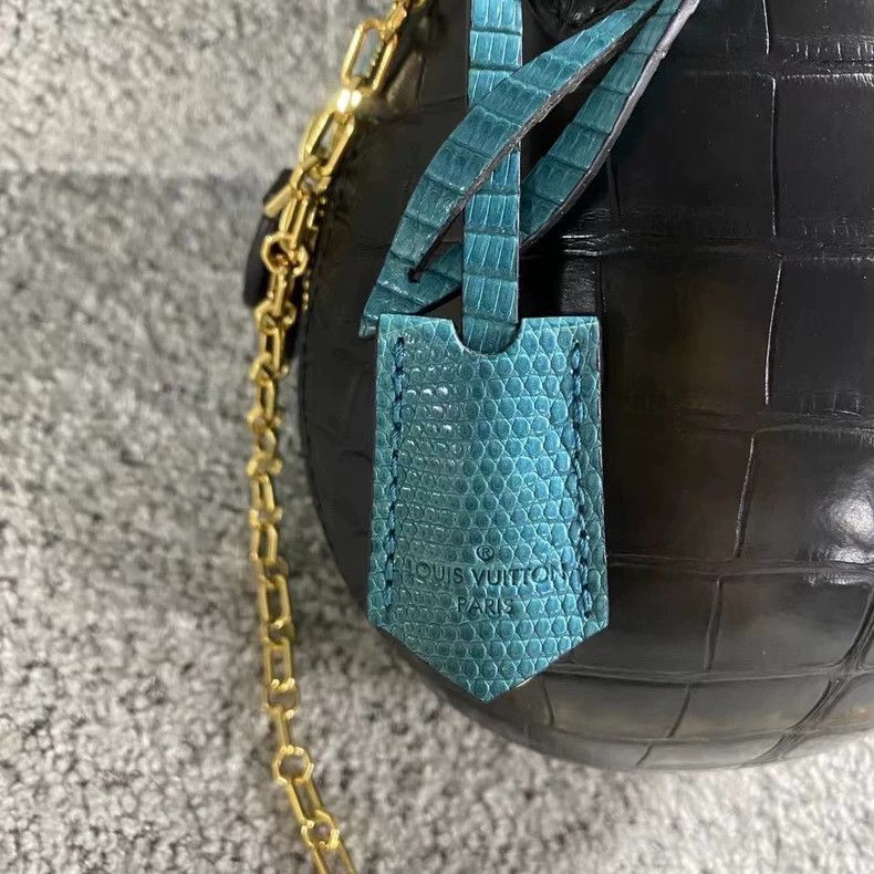 Louis Vuitton Louis Vuitton Crocodile Chain Bag-yf Size ONE SIZE - 9 Thumbnail