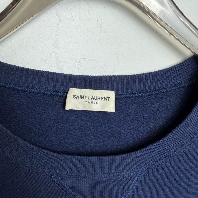 Yves Saint Laurent Saint Laurent YSL Long Sleeve Sweatshirt-yf Size US L / EU 52-54 / 3 - 3 Thumbnail