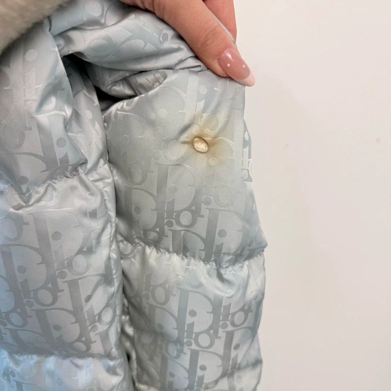 Dior Dior Classic Logo Puffer Jacket Silver-yf Size US L / EU 52-54 / 3 - 5 Thumbnail