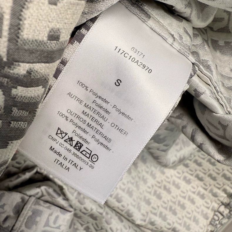 Dior Dior Oqueblic Logo Windbreaker Jacket-yf Size US S / EU 44-46 / 1 - 4 Thumbnail