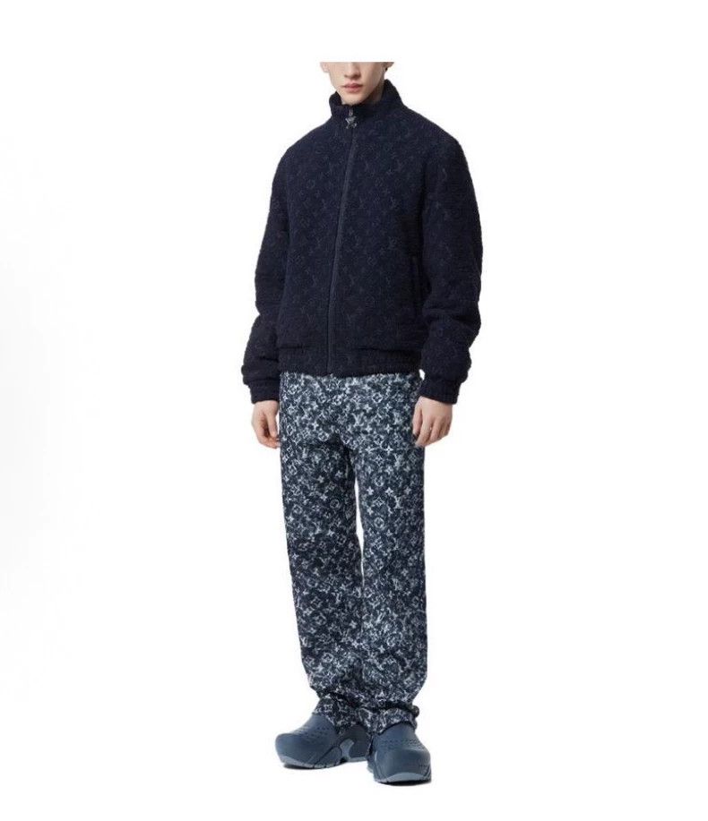 Louis Vuitton Louis Vuitton Full Print Logo Denim Pants-yf Size US 34 / EU 50 - 7 Thumbnail