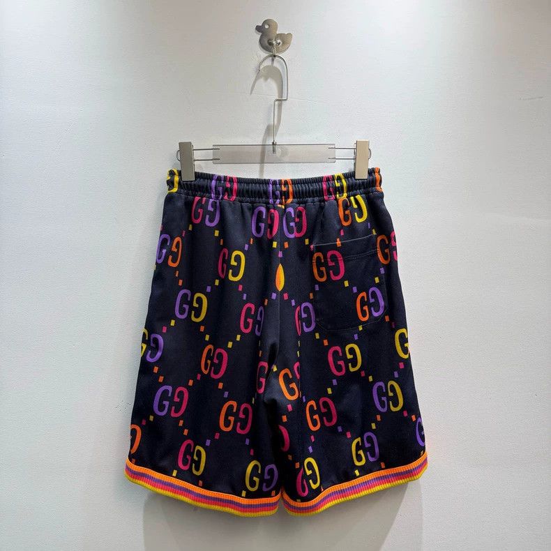 Gucci Gucci Colorful Logo Mesh Shorts-yf Size US 26 / EU 42 - 7 Thumbnail