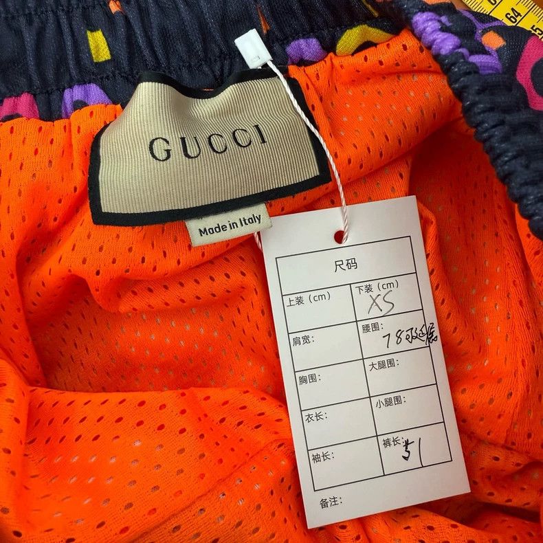 Gucci Gucci Colorful Logo Mesh Shorts-yf Size US 26 / EU 42 - 8 Thumbnail