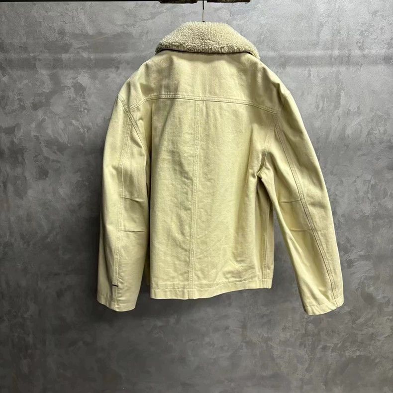 Louis Vuitton Louis Vuitton Beige Detachable Collar Jacket-yf Size US L / EU 52-54 / 3 - 5 Thumbnail