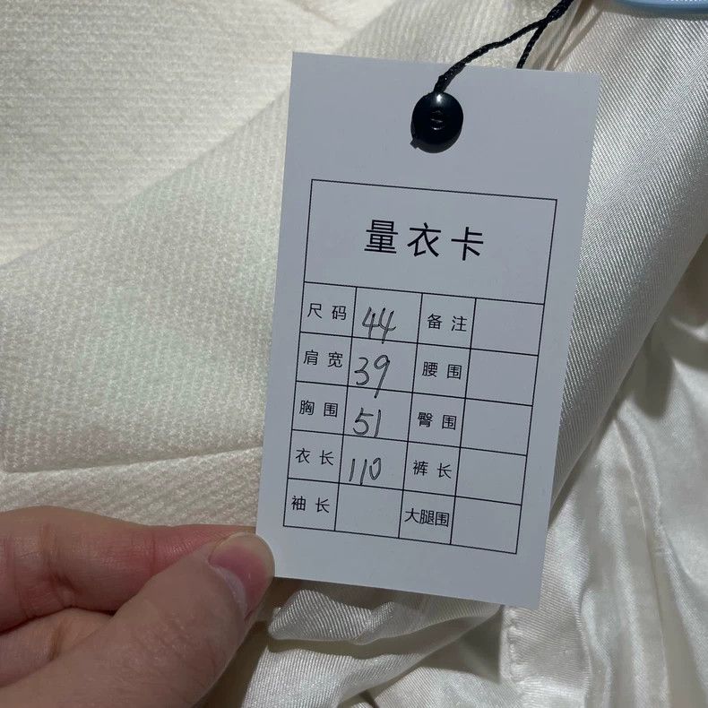 Louis Vuitton Louis Vuitton White Double-Breasted Coat-yf Size US L / EU 52-54 / 3 - 5 Thumbnail