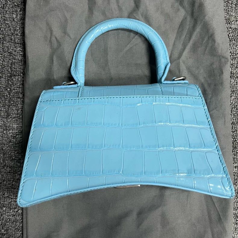 Balenciaga Balenciaga Croc Texture Mini Handbag-yf Size ONE SIZE - 5 Thumbnail