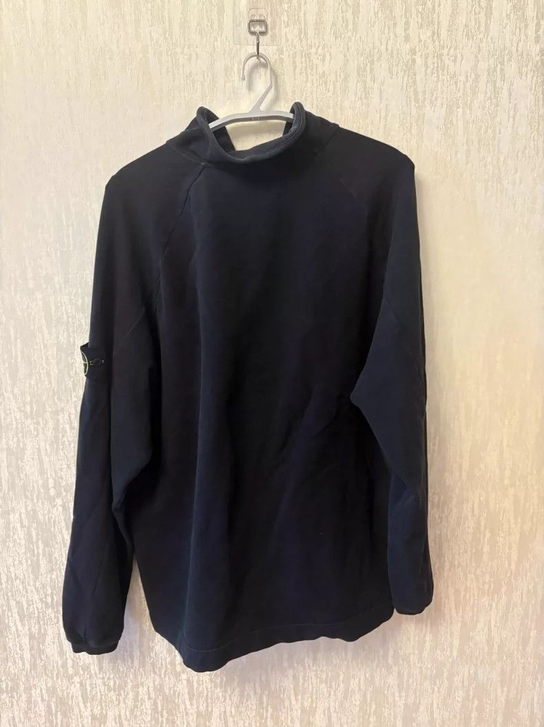 Stone Island Stone Island Black Logo Zip Up Jacket-yf Size US XXL / EU 58 / 5 - 2 Thumbnail