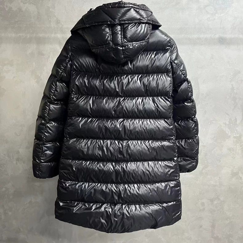 Moncler Moncler Black Long Puffer Jacket with Hood-yf Size US S / EU 44-46 / 1 - 7 Thumbnail