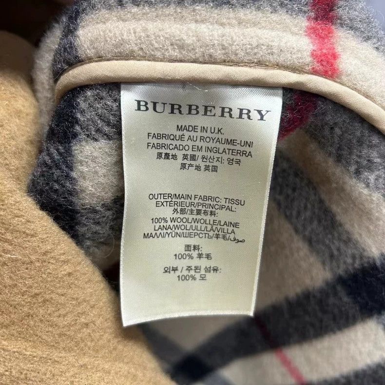 Burberry Burberry Camel Wool Duffle Coat-yf Size US XL / EU 56 / 4 - 6 Thumbnail
