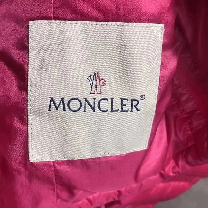 Moncler Moncler Pink Striped Logo Puffer Jacket-yf Size US XXS / EU 40 - 3 Thumbnail