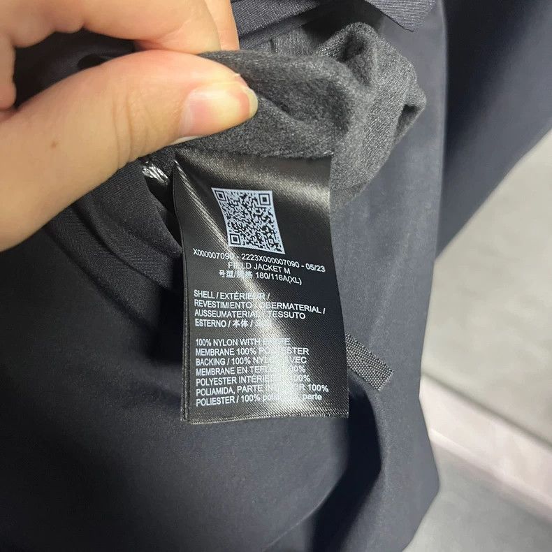 Arc'teryx Arcteryx Black Zip Up Long Sleeve Jacket-yf Size US XL / EU 56 / 4 - 4 Thumbnail