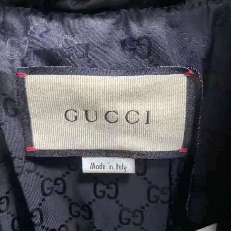 Gucci Gucci Black Padded Logo Jacket for Sale-yf Size US XXL / EU 58 / 5 - 3 Thumbnail