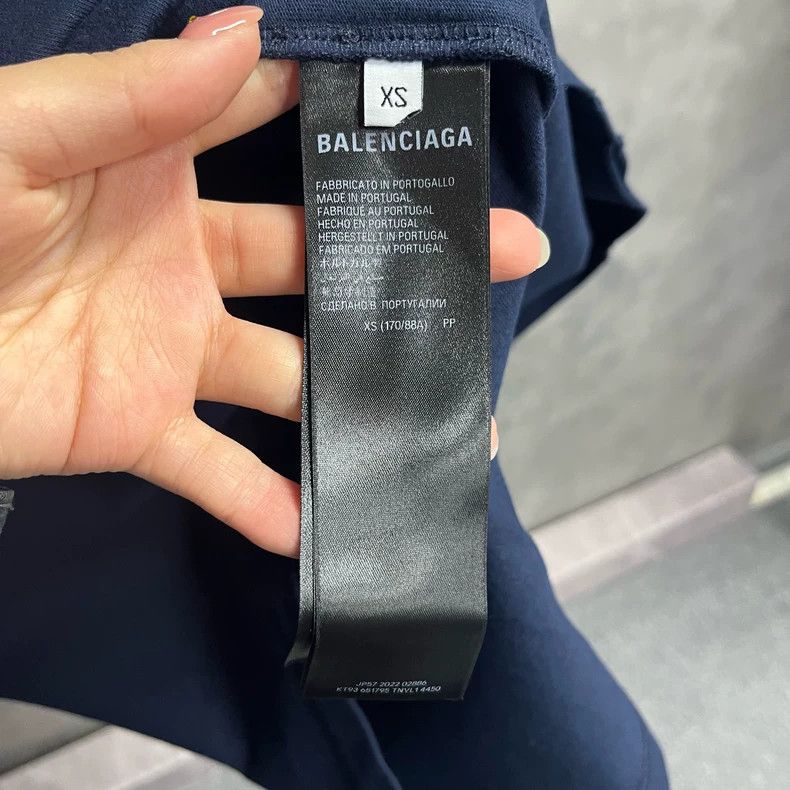 Balenciaga Balenciaga Logo Print Short Sleeve T-Shirt-yf Size US XS / EU 42 / 0 - 4 Thumbnail