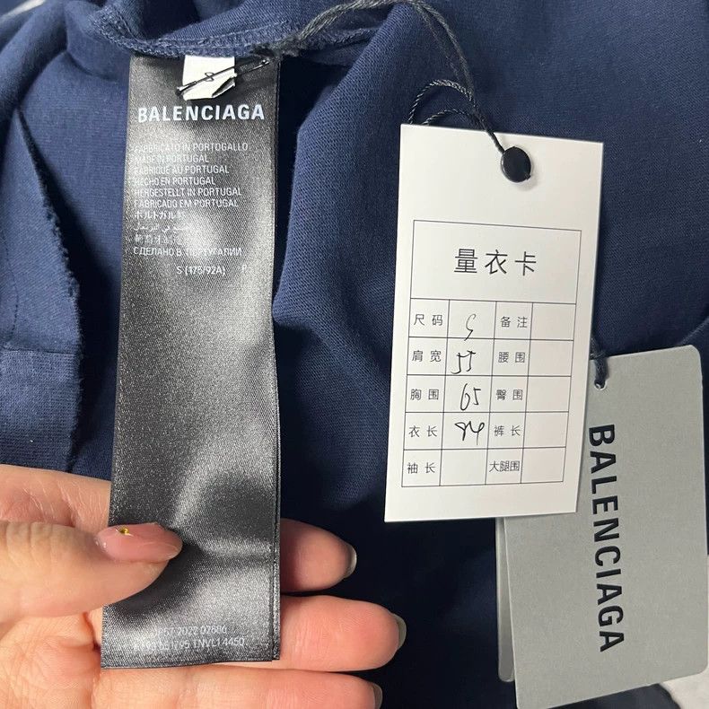 Balenciaga Balenciaga Logo Print Short Sleeve T-Shirt-yf Size US XS / EU 42 / 0 - 6 Thumbnail