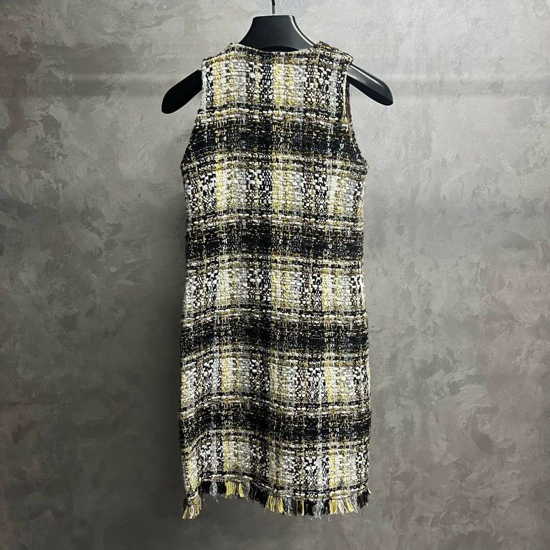 Chanel Chanel Woven Dress from Snow Series-yf Size US 34 / EU 50 - 5 Thumbnail