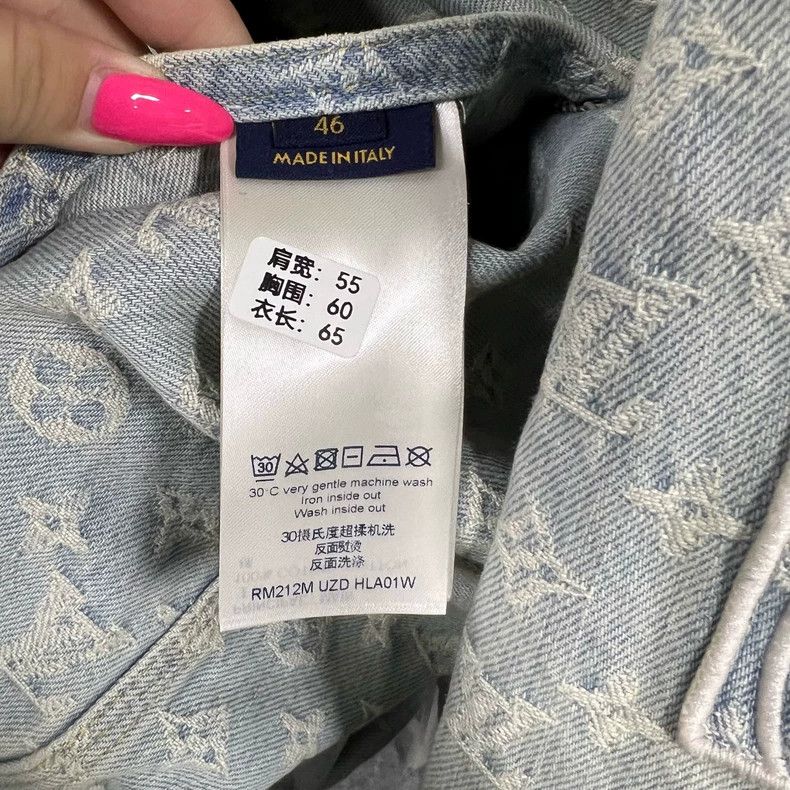Louis Vuitton Louis Vuitton NBA Logo Blue Jacket-yf Size US M / EU 48-50 / 2 - 7 Thumbnail