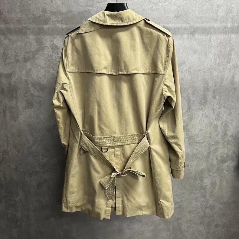 Burberry Classic Khaki Check Logo Jacket Coat-yf Size US L / EU 52-54 / 3 - 2 Thumbnail