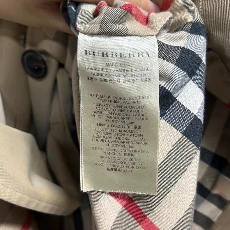 Burberry Classic Khaki Check Logo Jacket Coat-yf Size US L / EU 52-54 / 3 - 5 Thumbnail
