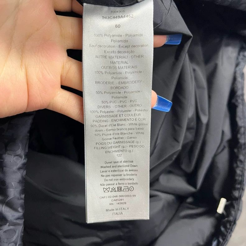 Dior Black Long Sleeve Padded Jacket-yf Size US XXL / EU 58 / 5 - 3 Thumbnail