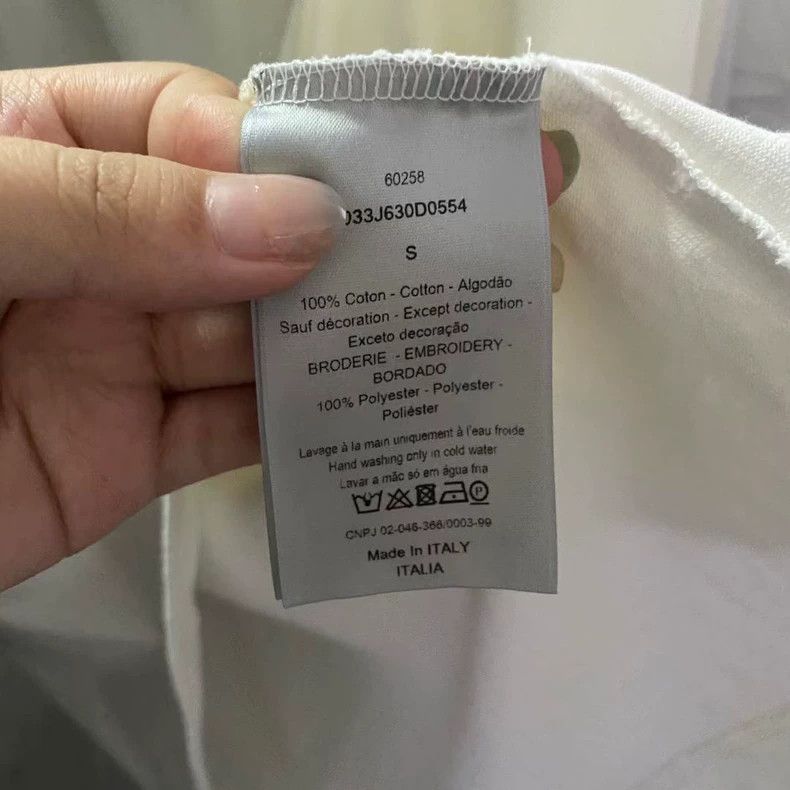 Dior White Stussy Skull Bee Short Sleeve Shirt-yf Size US S / EU 44-46 / 1 - 4 Thumbnail