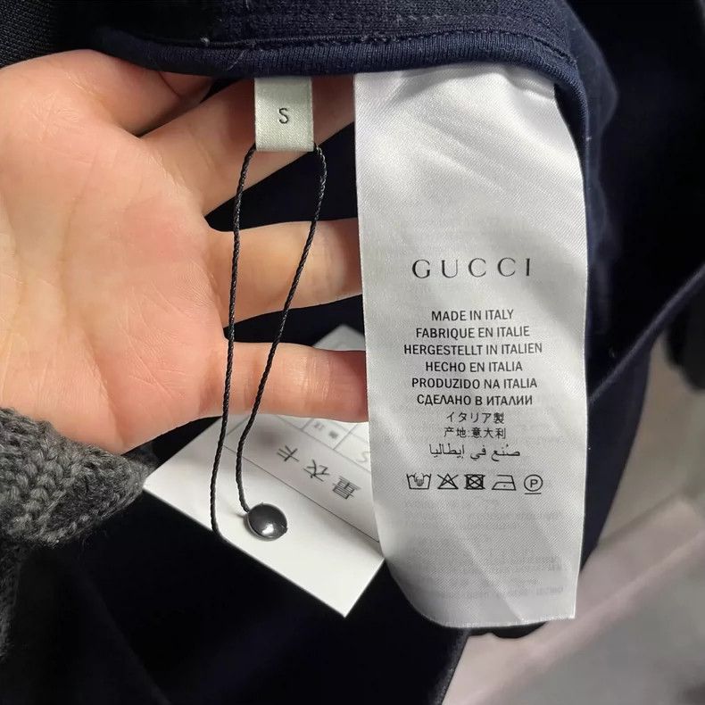Gucci Gucci Black Stripe Zip Classic Jacket-yf Size US S / EU 44-46 / 1 - 3 Thumbnail