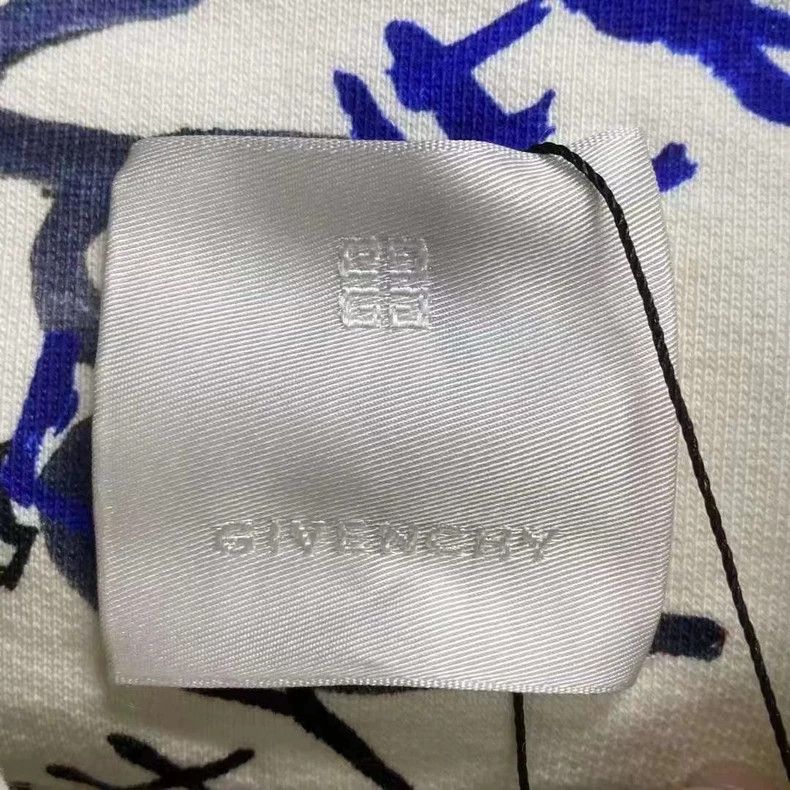 Givenchy Givenchy Beige Graffiti Logo Hoodie-yf Size US M / EU 48-50 / 2 - 3 Thumbnail