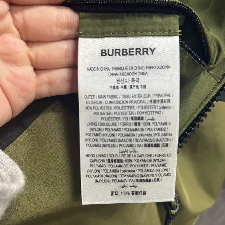 Burberry Burberry Black Green Color Block Jacket-yf Size US XS / EU 42 / 0 - 5 Thumbnail