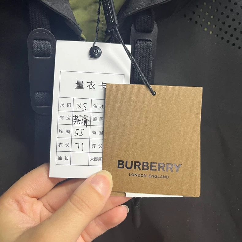 Burberry Burberry Black Green Color Block Jacket-yf Size US XS / EU 42 / 0 - 2 Thumbnail