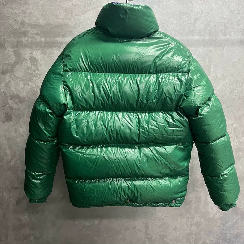 Moncler Moncler Green Purple Striped Puffer Jacket-yf Size US S / EU 44-46 / 1 - 6 Thumbnail